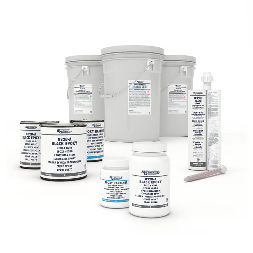 MG Chemicals 832B Black Epoxy Potting & Encapsulating Compound