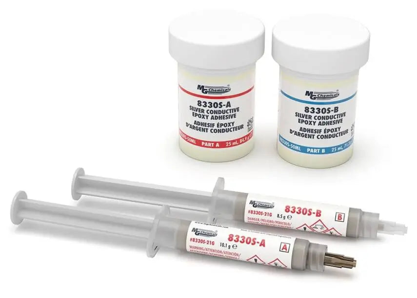 MG Chemicals 8330S Silver Conductive Epoxy, Slow Cure
