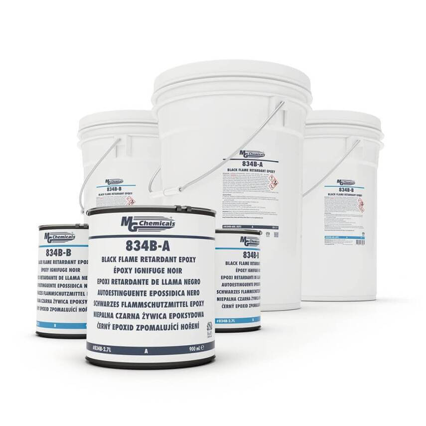 MG Chemicals 834B Black Flame Retardant Epoxy