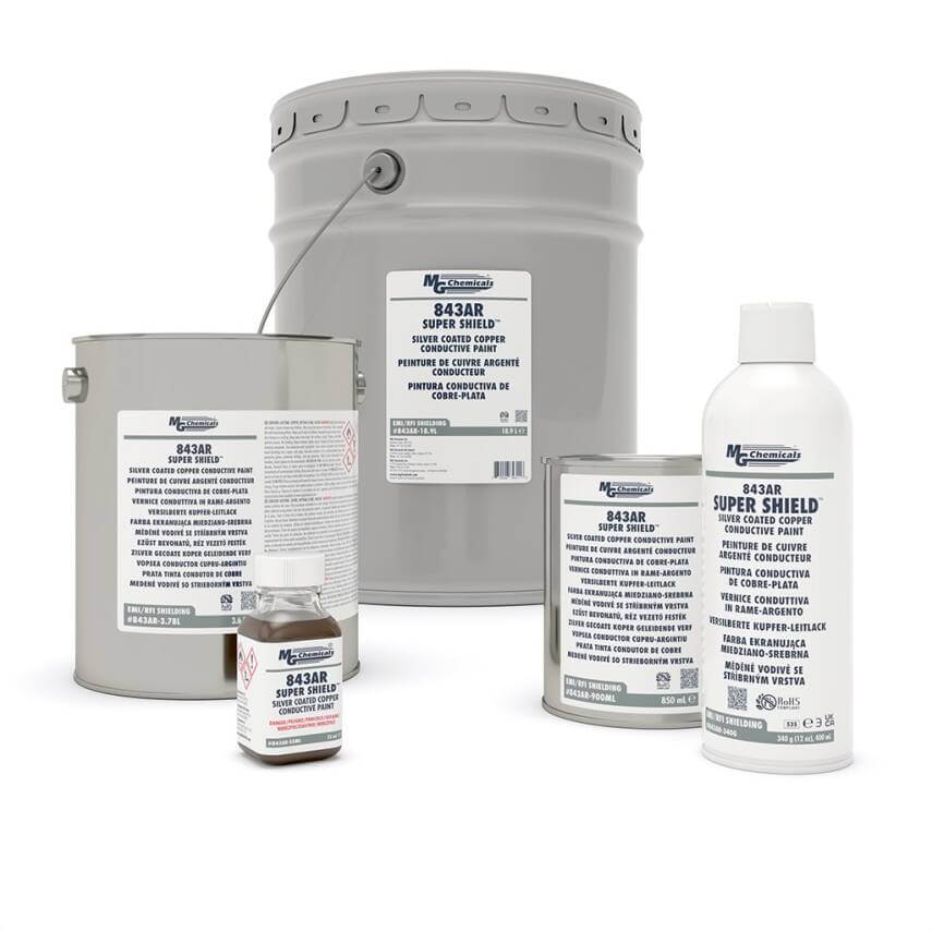 MG Chemicals 843AR Super Shield Silver-Coated Copper Conductive Paint