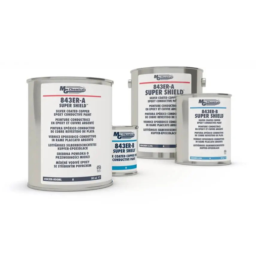 MG Chemicals 843ER Silver-Coated Copper Epoxy Paint